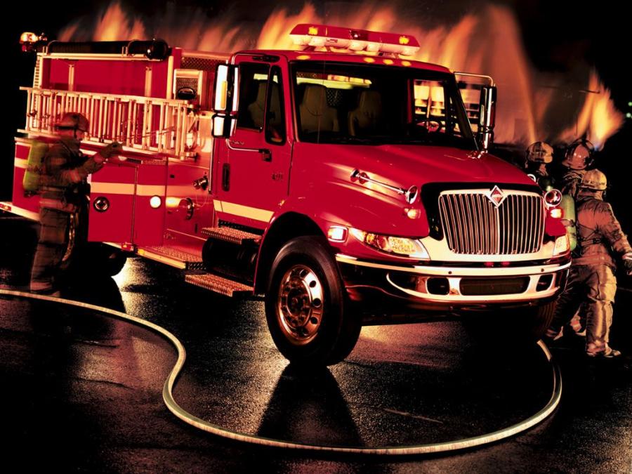  International DuraStar 4400 Firetruck 2002 года  (фото 4 из 6)